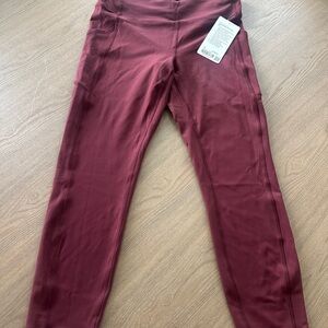 Maroon Leggings